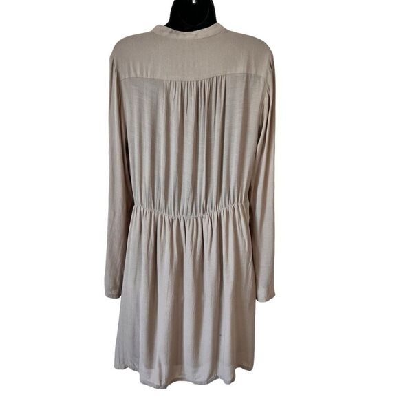 Bobeau Liv Boho 3/4 Sleeve Summer Shirt Dress - Picture 11 of 13